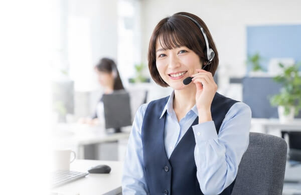オペレーター対応シーン